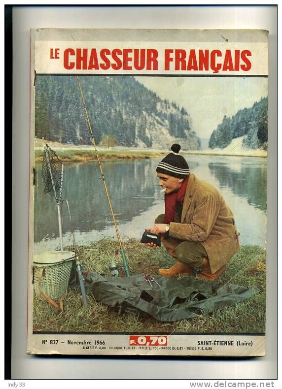 - LE CHASSEUR FRANCAIS . NOV. 66 - Chasse/Pêche