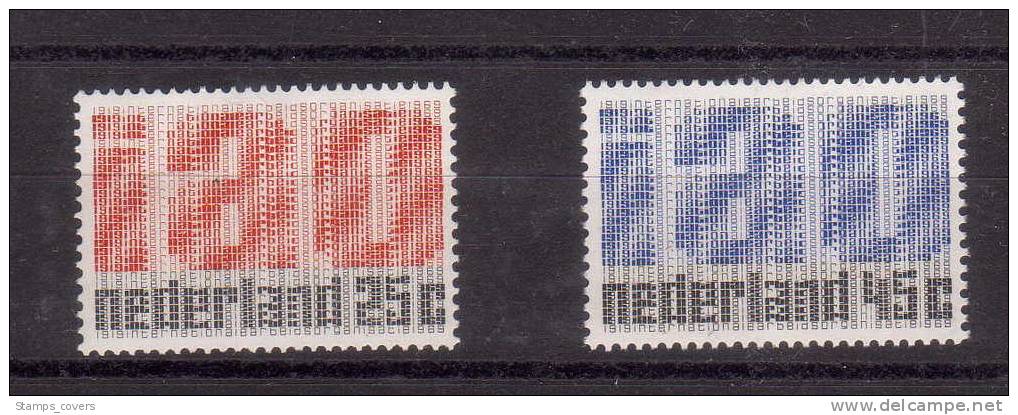 NETHERLAND MNH** MICHEL 912/13 €2.00 - Nuovi