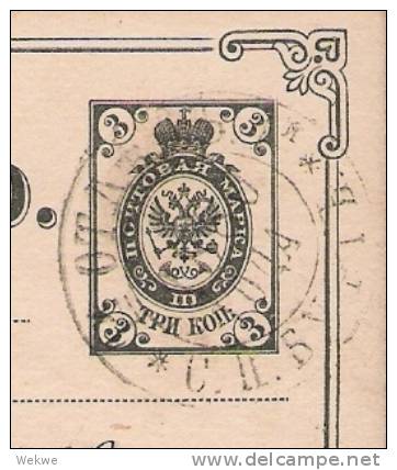 Rl119/   - RUSSLAND -   St. Petersburg Nach Wien 1880 - Briefe U. Dokumente