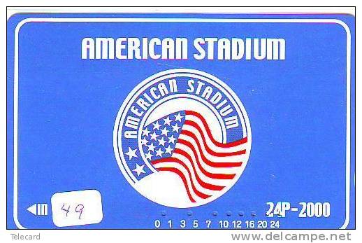 Phonecard USA  Related - Telecarte USA Reliée (49) - Telefonkarte USA Verbunden -- Japan - AMERICAN STADIUM - Landschappen