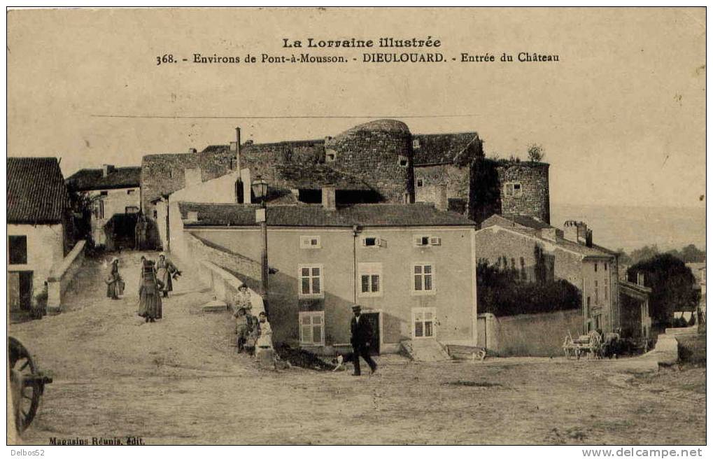 La Lorraine Illustrée - 368 - Dieulouard , Entrée Du Château - Dieulouard