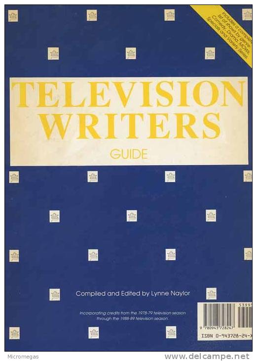 Television Writers Guide - Cultural