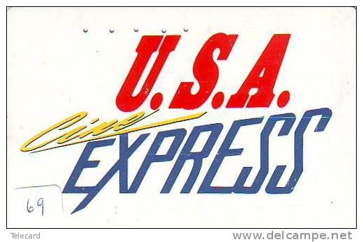 Telefonkarte USA Verbunden (69)  Phonecard USA  Related - Telecarte USA Reliée  - Japan - USA EXPRESS - Landscapes