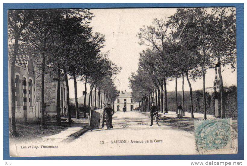SAUJON - Avenue De La Gare - Saujon