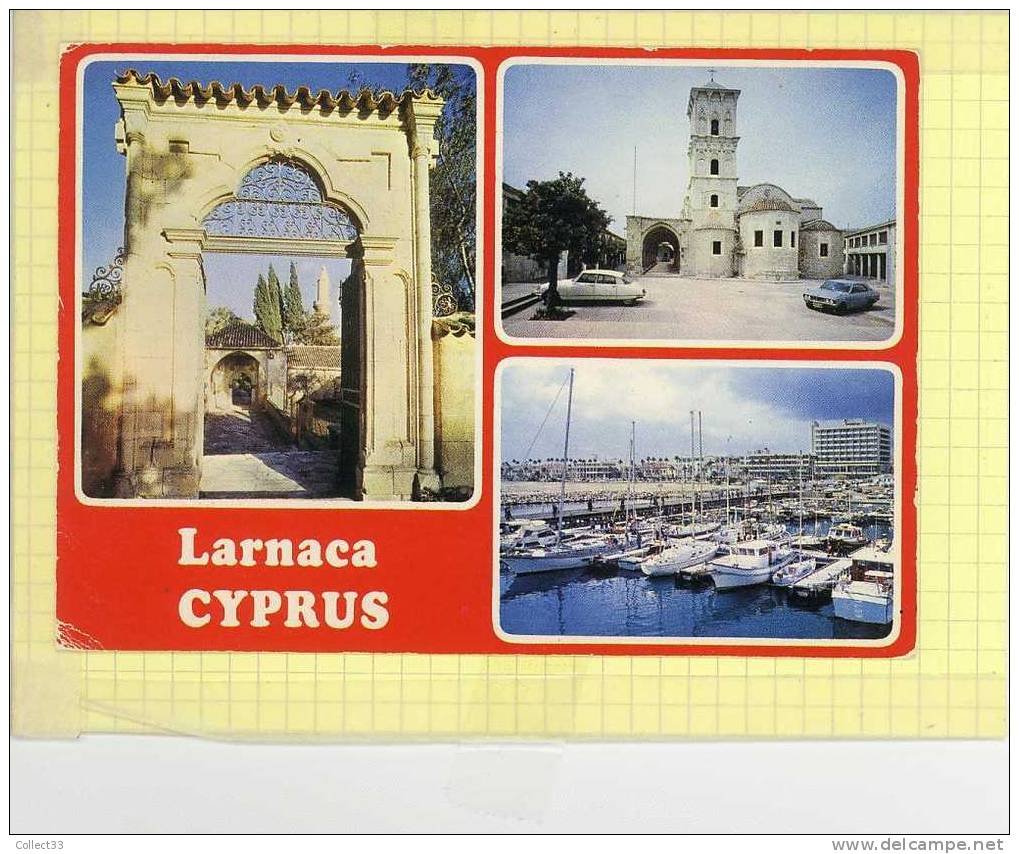 Chypre - Larnaca - Voitures DS - CPM écrite - Ed Dixon N° 20336 - Zypern