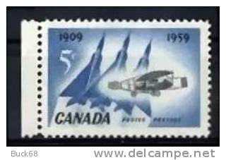 CANADA Poste Yvert Et Tellier 310 Scott 383 ** MNH : 50ème Anniversaire 1er Vol Au Canada Par J.A.D. McCurdy - Other (Air)