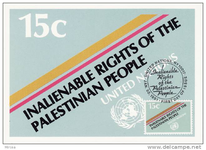 1165 - ONU - NY - 1981 - Maximumkarten
