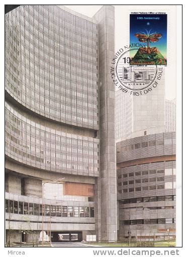 1156 - ONU - NY 1989 - Cartoline Maximum