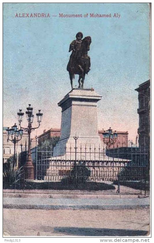 Egypte - Alexandrie - Monument Of Mohamed Aly - Alexandria