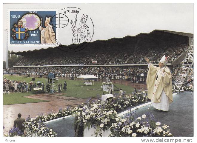 3317  - Vatican, 1989 - Cartes-Maximum (CM)