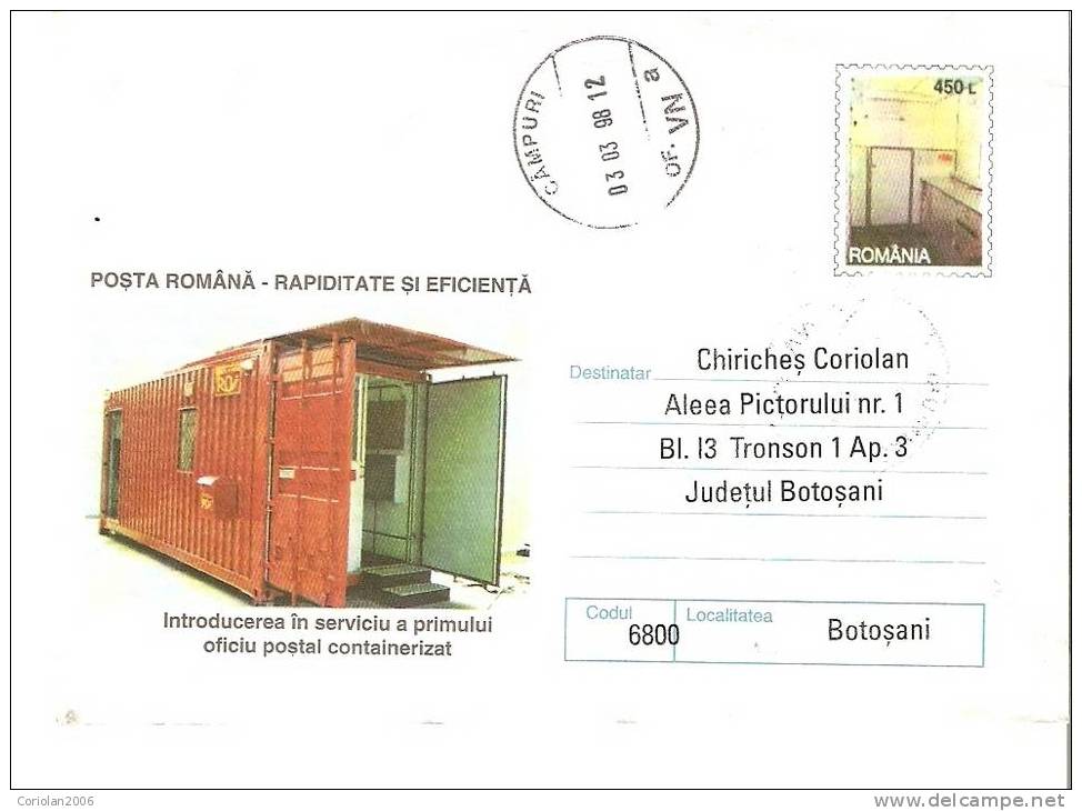 Romania / Postal Stationery / ROMANIAN POSTE - Sonstige & Ohne Zuordnung