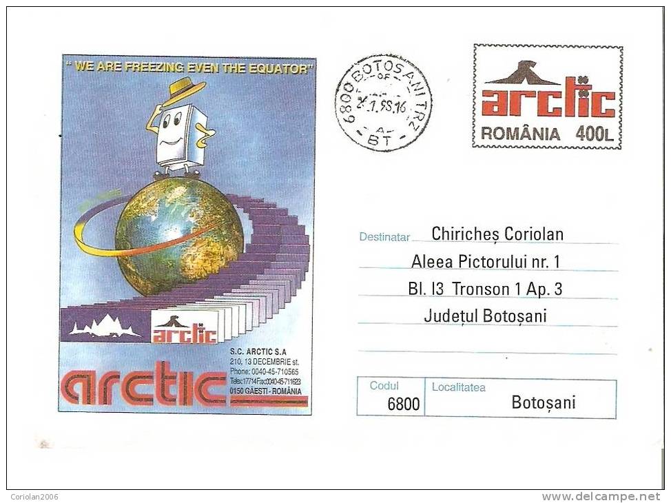 Romania / Postal Stationery / ARCTIC - Climate & Meteorology