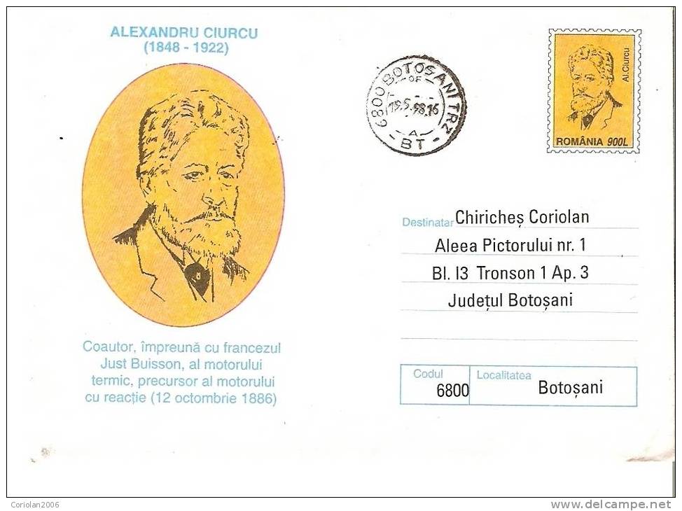 Romania / Postal Stationery / ALEX. CIURCU - Physique