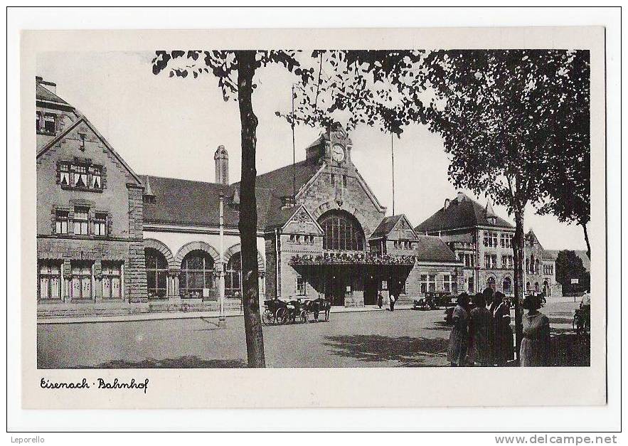 AK  EISENACH   Bahnhof  E*8406 - Eisenach