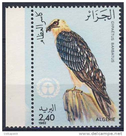 Algerie Algeria 1982 Mi 815 YT 775 ** Gypaetus Barbatus : Bearded Vulture / Bartgeier / Lammergier - Arends & Roofvogels