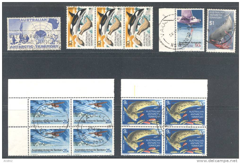 AAT - Australian Antarctic Territory  1957 -  1973 : Lot De Timbres Oblitérés - Short Set  Used Stamps - Andere & Zonder Classificatie