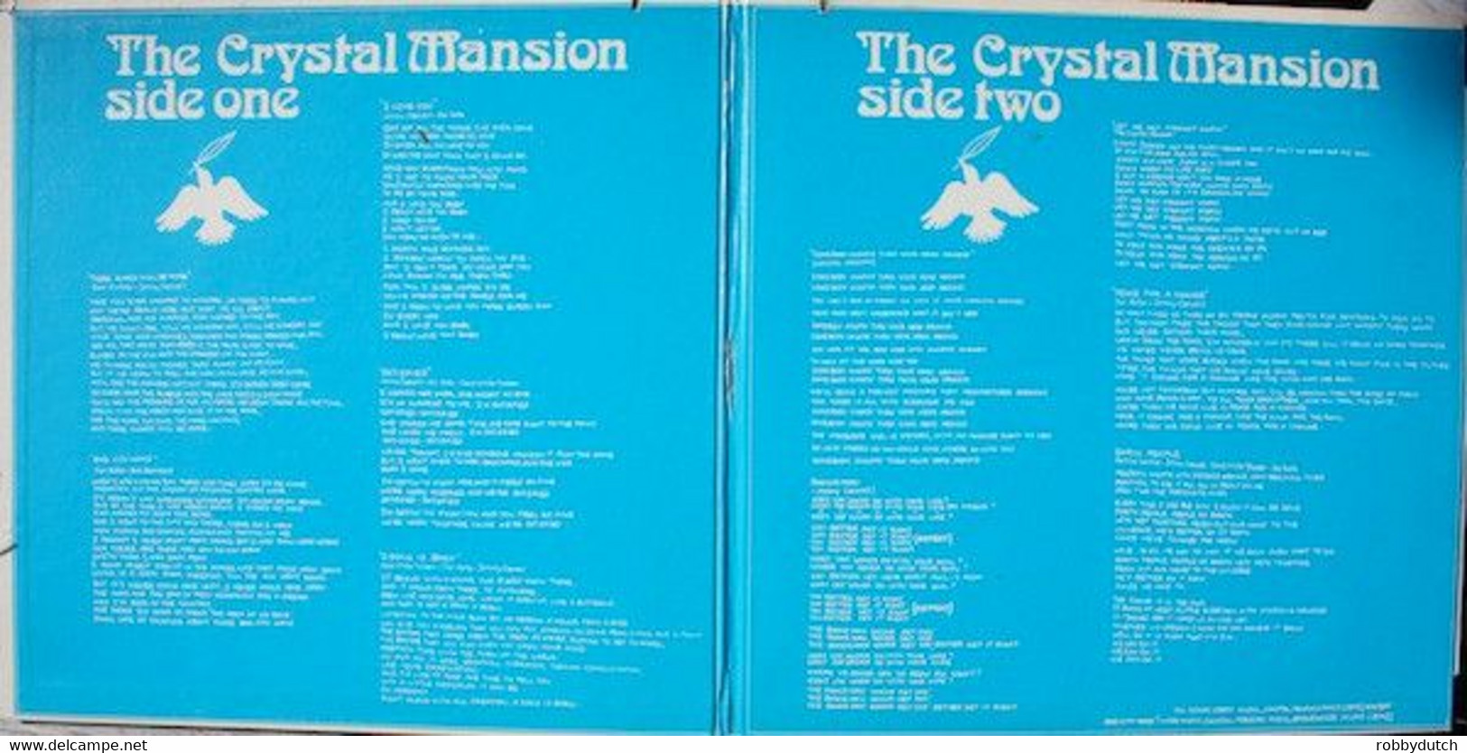 * LP * THE CRYSTAL MANSION - SAME (USA 1972 On Rare Earth) - Country En Folk