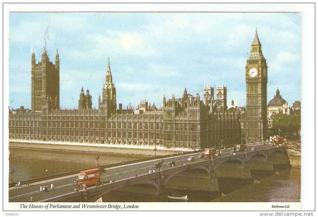 Parliament En Westminster Bridge.LONDON - Westminster Abbey