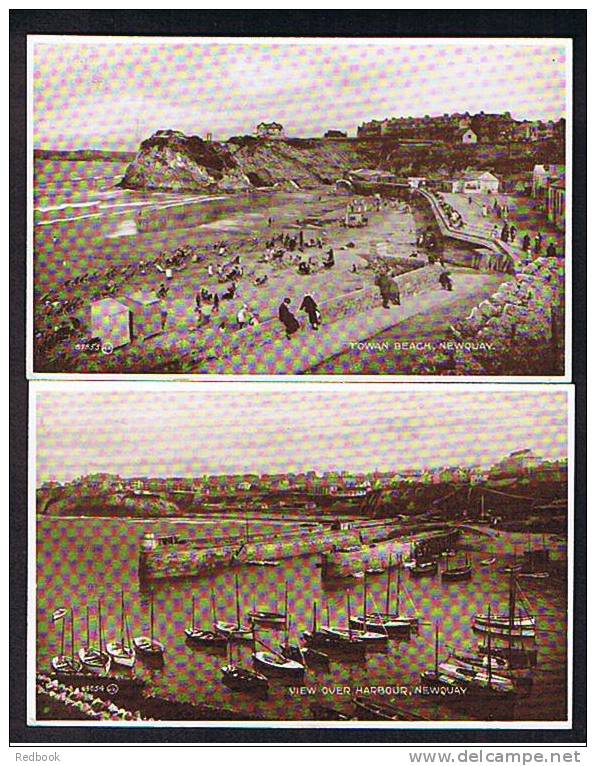 Set / Part Set 7 Unused Postcards Newquay Cornwall - Ref B150 - Newquay