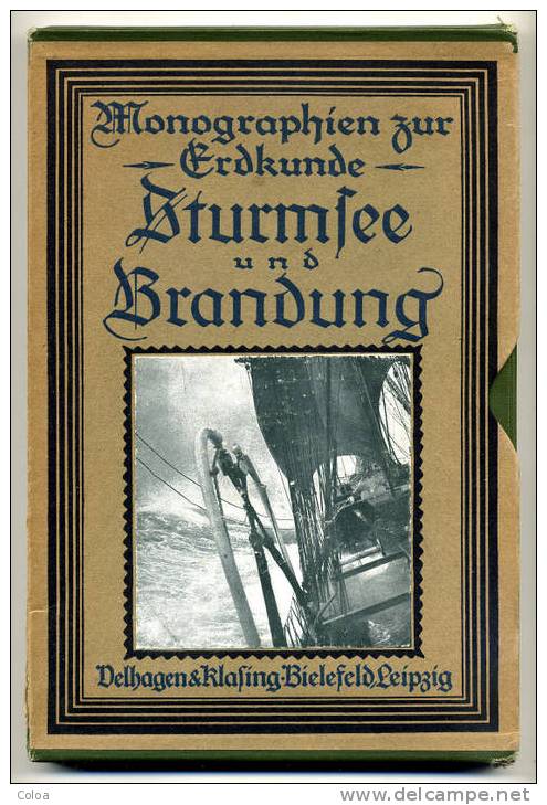 Monographien Zur Erdkunde Sturmsee Und Brandung 1926 - Alte Bücher