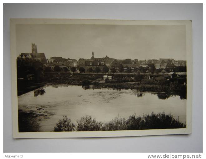 Vue Sur Peronne . C.p.photo 14x9. - Peronne