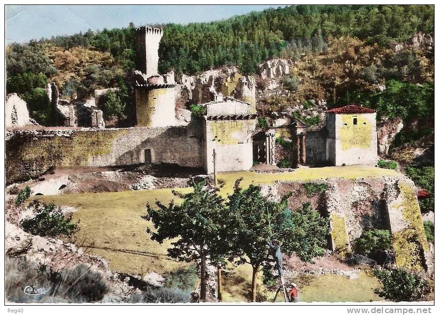 D07 -  Environs D'AUBENAS -  CHATEAU DE BOULOGNE  - (GF) - Aubenas