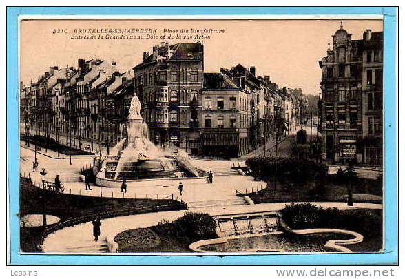 BRUXELLES -- Schaerbeek - Place Des Bienfaiteurs.... - Schaerbeek - Schaarbeek