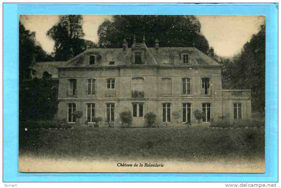 B - 78 - MAULE - Château De La Rolanderie - Maule