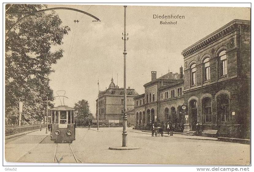 57 -- Thionville "Diedenhofen" ---  La Gare --- Tramway --- - Thionville