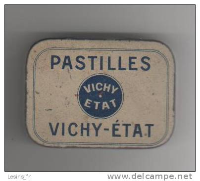 ANCIENNE BOITE DE POCHE - PASTILLES VICHY ETAT - - Dozen
