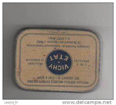 ANCIENNE BOITE DE POCHE - PASTILLES VICHY ETAT - - Scatole/Bauli