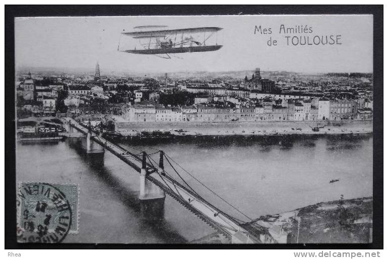 31 Toulouse Biplan Pont    D31D  K31555K  C31555C RH028702 - Toulouse