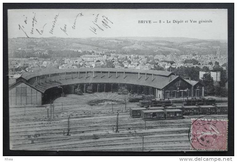 19 Brive-la-Gaillarde Gare Depot    D19D  K19031K  C19031C RH029352 - Brive La Gaillarde