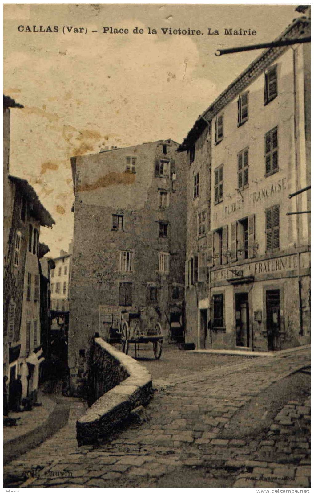 Callas - Place De La Victoire , La Mairie - Callas