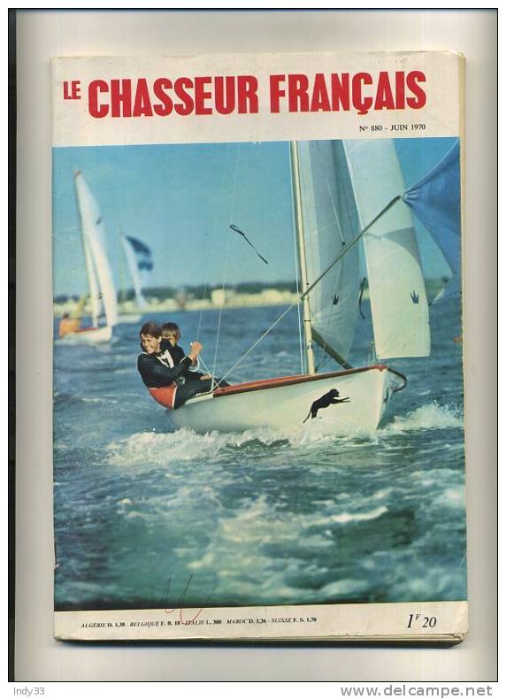 - LE CHASSEUR FRANCAIS . JUIN 70 - Caccia & Pesca