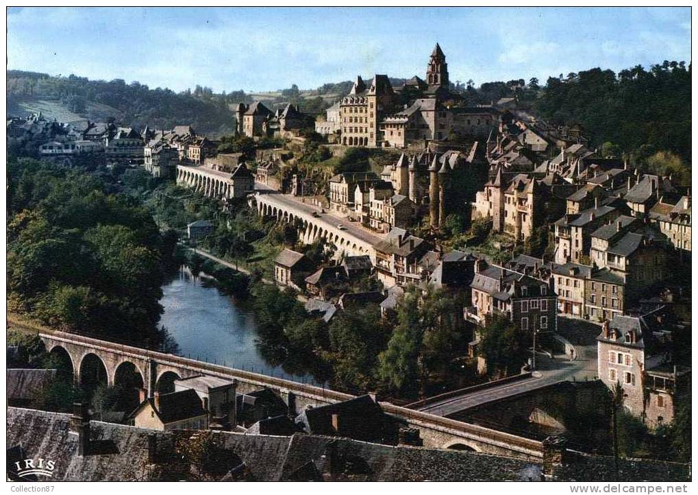 19 - CORREZE - UZERCHE - VUE D´ENSEMBLE - CPSM  THEOJAC N° 3 - Uzerche