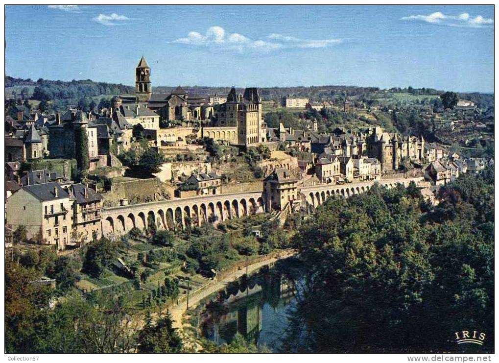 19 - CORREZE - UZERCHE - VUE D´ENSEMBLE - CPSM  THEOJAC N° 4 - Uzerche