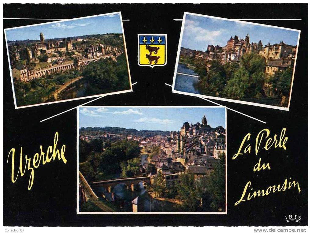 19 - CORREZE - UZERCHE - VUE D´ENSEMBLE - CPSM  THEOJAC N° 7 - Uzerche