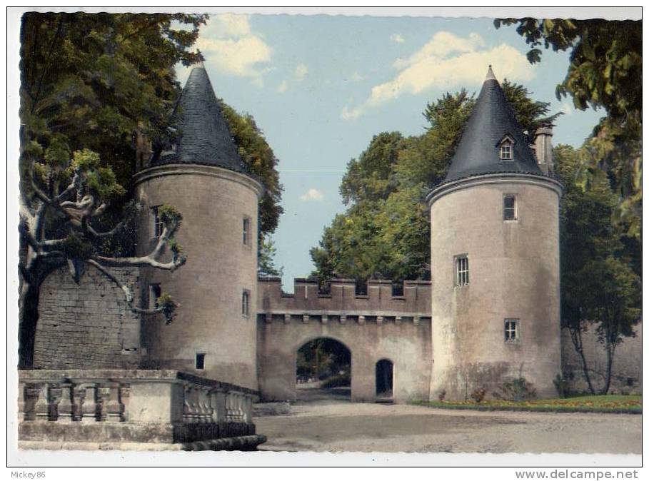 Mirambeau--Chateau Des Comtes Duchatel,centre De Convalescence--L'Entrée, Csm Gd Format  N° CR 102 éd Combier - Mirambeau