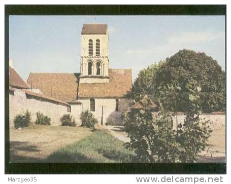 30469 Verneuil Sur Seine L'église édit.abeille Cartes N° 8997 Belle Cpsm - Verneuil Sur Seine