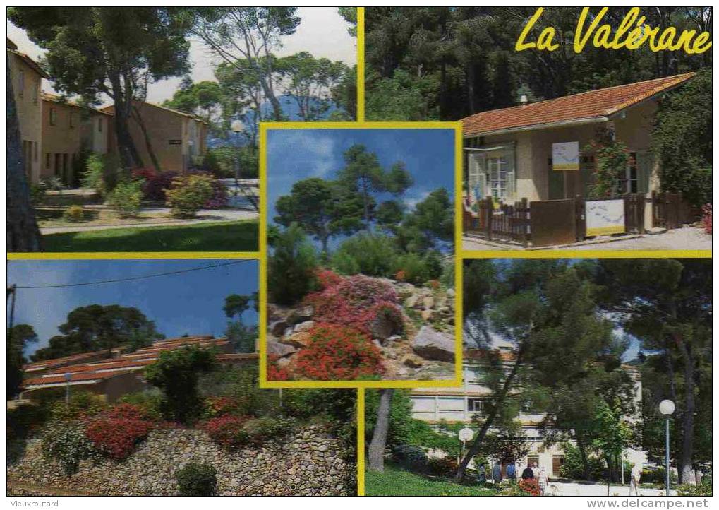 CPSM. VACANCIEL. LA VALERANE. CARQUERANNE. DATEE 1996. 5 VUES. - Carqueiranne