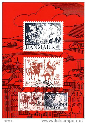 166 - Danemark  1981 - Carte Maximum - 1981