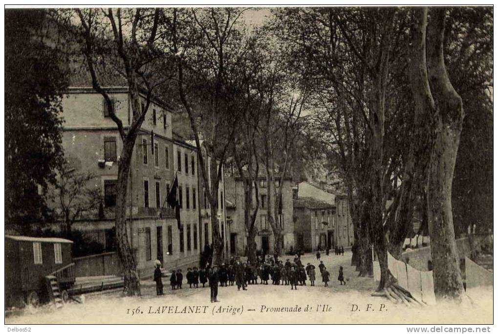 156 - Lavelanet - Promenade De L'Ile - Lavelanet