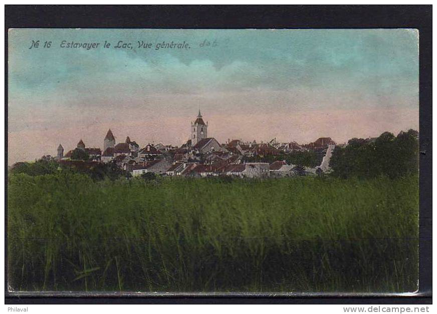 ESTAVAYER LE LAC - Vue Générale - Sonstige & Ohne Zuordnung