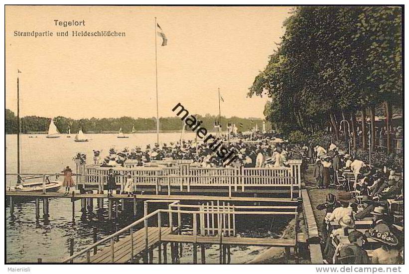 Berlin-Tegelort - Strandpartie - Heideschlösschen - Tegel