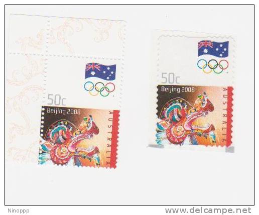 Australia-2008Beijing Olympic Games   Stamps Normal +P&S - Mint Stamps