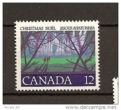 Timbres  Neufs Du Canada Noël Sujet Célébrant La Naissance Du Christ Par Les Indiens - Ongebruikt