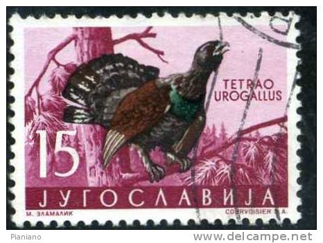 PIA - YUG - 1958 - Faune - Oiseaux - (Un 745) - Used Stamps