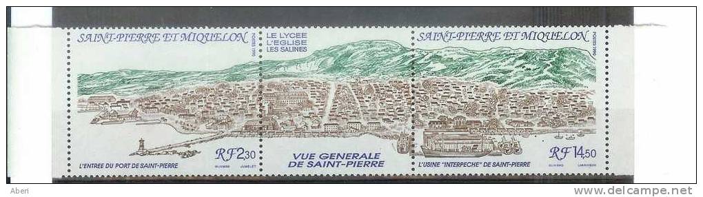 POSTE 530A - St PIERRE Et MIQUELON -  VUE GENERALE - Unused Stamps