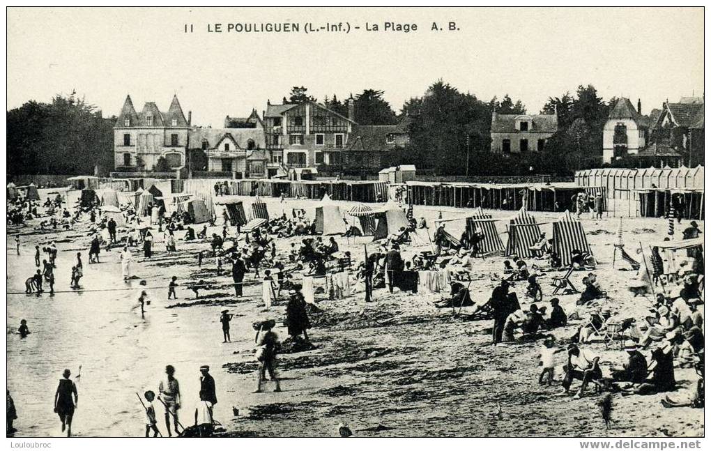 LE POULIGUEN LA PLAGE - Le Pouliguen